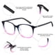 thumbnail image 3 of Cyxus Lentes para Computadora Hombres y Mujeres Anti Luz Azul Lente Antireflejant Bloqueo UV Antifatiga Anteojos 8121T47 Cyxus Style, 3 of 4