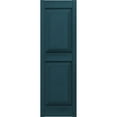 thumbnail image 4 of Ekena Millwork 14.75 in. W x 59 in. H Builders Edge, Standard Two Equal Panels, Raised Panel Shutters, Includes Matching Installation Spikes (Per Pair), 166 - Midnight Blue, 4 of 5