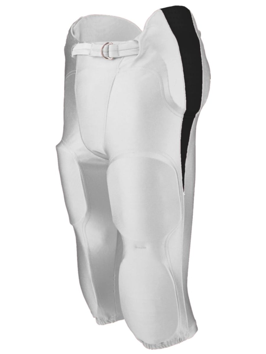 FPASL80 MARTIN ADULT SLOTTED FOOTBALL PANTS WHITE NEW 