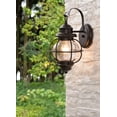 thumbnail image 4 of Kenroy Home 90961GC Hatteras Small Wall Lantern- Gilded Copper Finish, 4 of 4