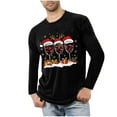 thumbnail image 1 of Blusas y camisas de manga larga con cuello redondo para hombre, ropa deportiva para el hogar, pijamas, camisetas de color liso, blusa deportiva para hombre, poliéster, 1 of 5