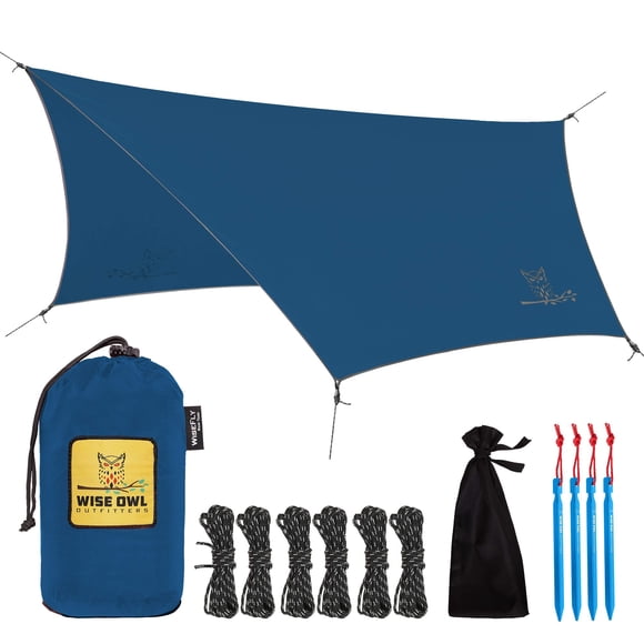 Lona impermeable para lluvia de camping Wise Owl Outfitters 3x3m