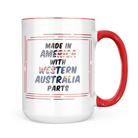

Neonblond Made in America with Parts from Western Australia Mug gift for Coffee Tea lovers