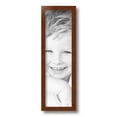 thumbnail image 2 of ArtToFrames 5" x 17" Walnut Picture Frame, 5x17 inch Brown Wood Poster Frame (WOM-4215),  Pack, 2 of 8