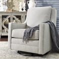 thumbnail image 2 of Signature Design by Ashley Kambria Swivel Glider Accent Chair in Frost, 2 of 11