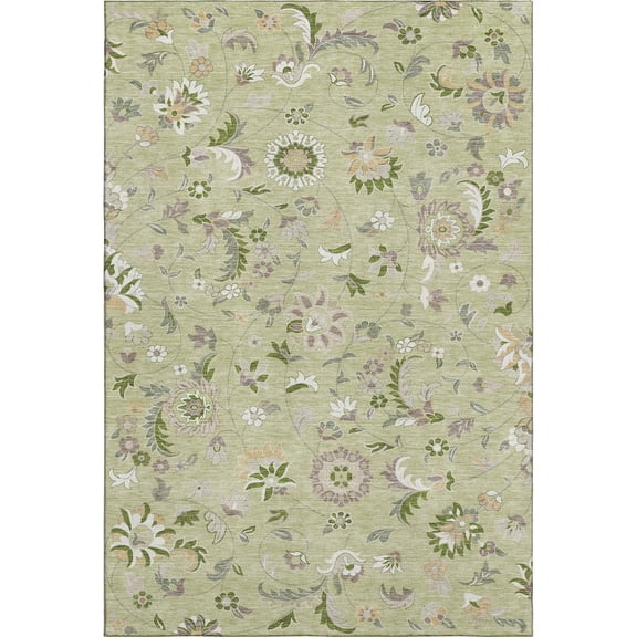 Dalyn Rugs Premium Machine Washable Mayfield AMF1006 Aloe 2'6" x 3'10" Rug