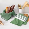 thumbnail image 6 of Simmore 18x28 Cotton Kitchen Towels 12-Pack, Soft Absorbent Dish Cloths for Washing Dishes Multipurpose Dish Towels Set for Kitchen with Hanging Loop, Grass Green, 6 of 9