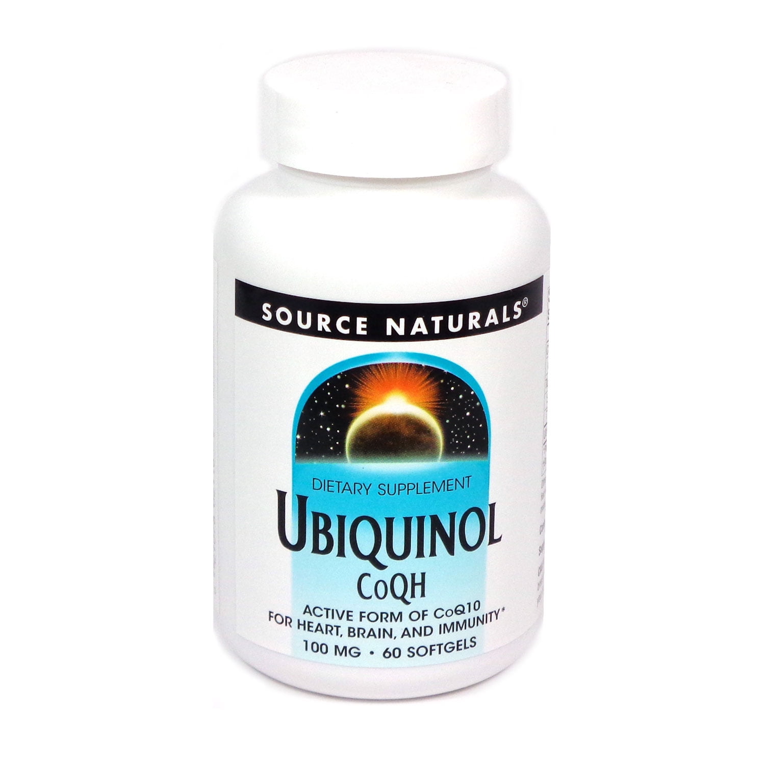 Source Naturals Ubiquinol CoQH Active Form Of CoQ10 For Heart Brain