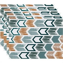 Simply Daisy Arrow Geometric Print Placemat, Set of 4