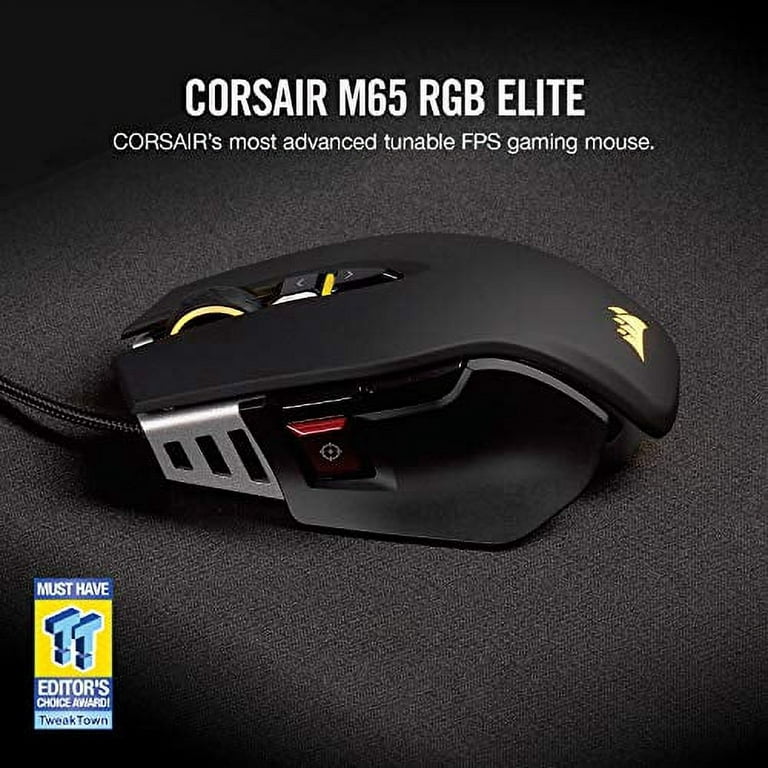 CORSAIR Gaming M65 RVB ÉLITE - Souris - optique - 8 boutons