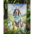 thumbnail image 3 of Bluetick Coonhound Easter Egg Hunt Garden Flag 11.25 in x 15.5 in, 3 of 5
