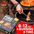 thumbnail image 3 of Fire Starter DIMTORI, 400 unidades, natural para fogatas y barbacoas, 3 of 9