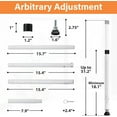 thumbnail image 3 of Window Security Bars Inside Adjustable 18 to 51 Inch Sliding Door Security Bar, 3 of 6