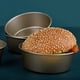 thumbnail image 3 of Molde para hamburguesas dorado antiadherente redondo para hornear queso, tarta de queso, herramientas para hornear en el horno casero, molde para pan, 3 of 5