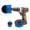 Blue, variant on WALFRONT 3PCS Power Scrubber Brush Electric Drill Cleaning Kit for Bathroom Surfaces,Drill Brush, Cleaning Kit