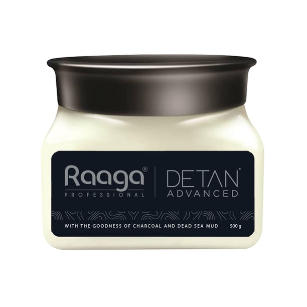 Crema desbronceadora Raaga Professional Advanced, 500 g, con carbón