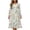 Multicolor 01, variant on Floral Print Crew Neck Long Sleeve Midi Dress, Gathered Empire Waist Loose Flowy Casual Spring Summer Vacation Sundress Summer Dresses for Women