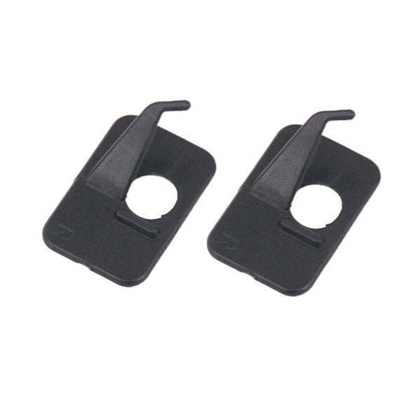 YIFAEUX 2Pcs Plastic Arrow Rest Black Recurve Bow Arrow Holder Self-Adhesive Back Hunting Shoot Targeting Accessory