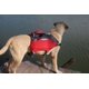 thumbnail image 2 of Chaleco salvavidas para perros con chaleco de seguridad con rayas reflectantes——M, 56-69 cm Rojo Verde, 2 of 5