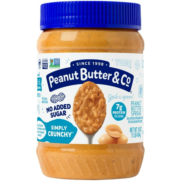 Peanut Butter & Co.® Simply Crunchy™ Peanut Butter Spread 16 oz. Jar
