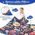 thumbnail image 3 of Pioneer Flower Floral Print Pattern Toddler Nap Mats for Kids Preschool,Sleeping Mat Bag or Kids,Toddler Sleeping Bag,Toddler Nap Mat or Daycare, 3 of 6