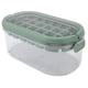 thumbnail image 3 of Molde de cubitos de hielo de 28 cavidades zhenshenaoxiaoao Molde portátil para hacer hielo verde, 3 of 10