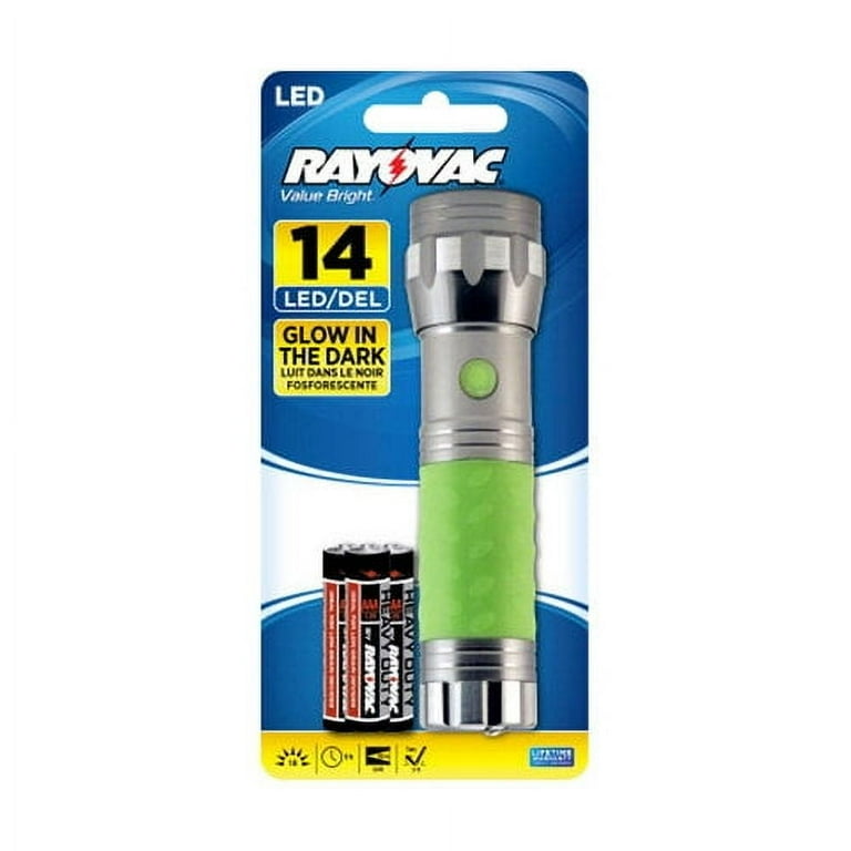 alien isolation recharge flashlight Rayovac 14 LED 3AAA Glow in the Dark Flashlight BRS14LED-BA