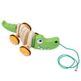 thumbnail image 2 of Pull Along Walking Toys Easy to Push and Pull Developmental Toy Fine Motor Skill Crocodile, 2 of 8