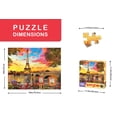 thumbnail image 3 of Springbok 1000 Piece Paris Sunset Jigsaw Puzzle for Adults, 3 of 8