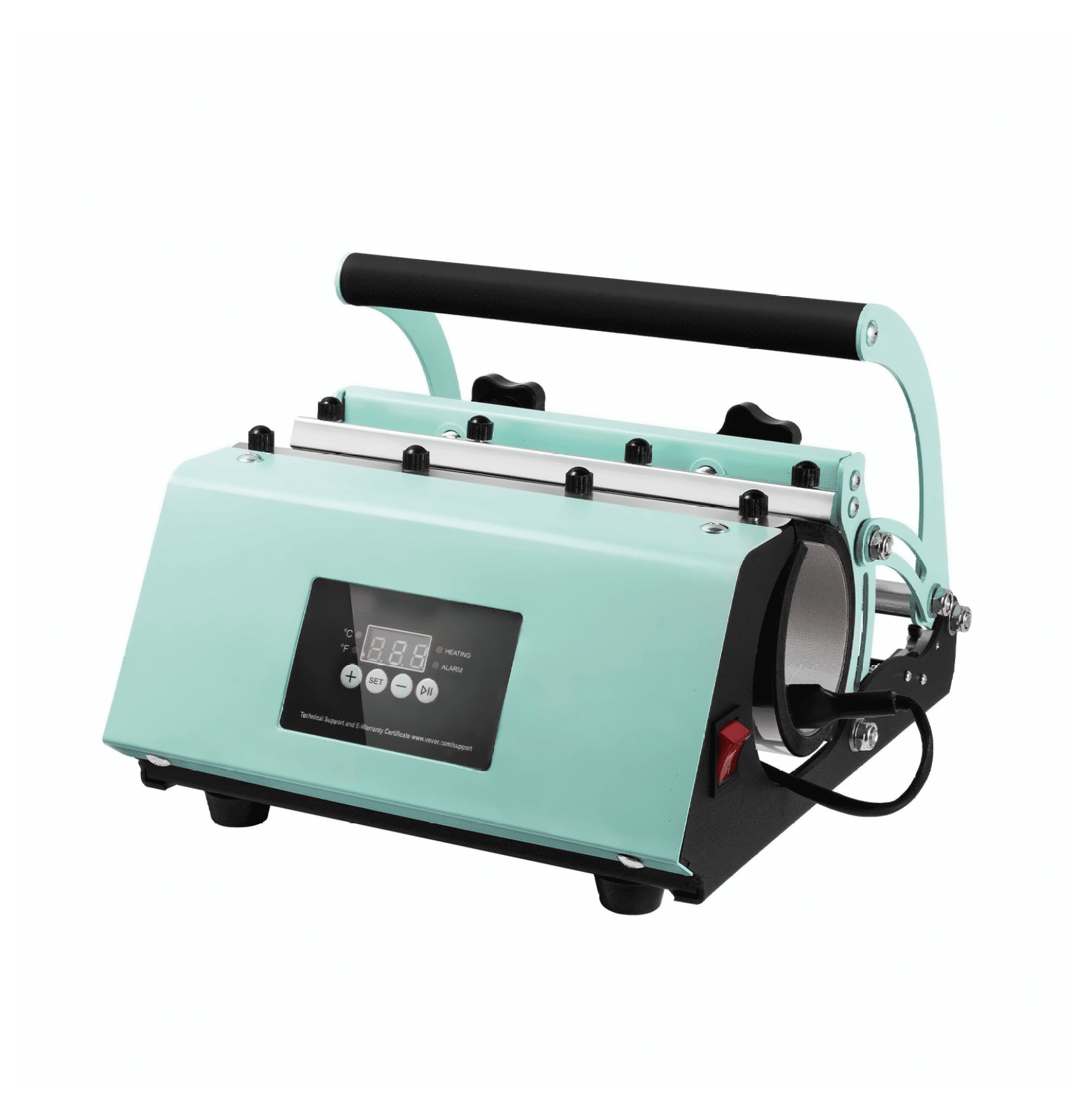Tumbler Heat Press Machine & 20oz Sublimation Tumblers Set - 11-30oz Cup Press for DIY Mugs, with Transfer Paper, Gloves & Tape