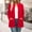 Red, variant on Long Sleeve Cardigan For Women Fall Open Front Cardigan With Pockets Casual Duster Lightweight Cardigan Coat plus Size Women Sweaters Big And Tall Cardigan Sweaters Sleep Cardigan Button down