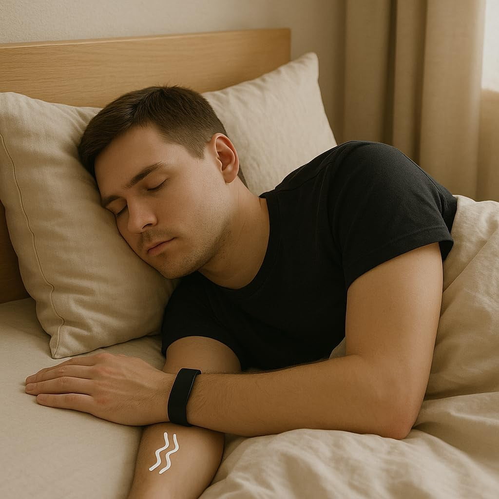 Rise Alarm Band, Alarm Clock Watch, Silent Vibration Wake-Up Wristband for Deep Sleepers, Snooze-Free Smart Watch for Men and Women