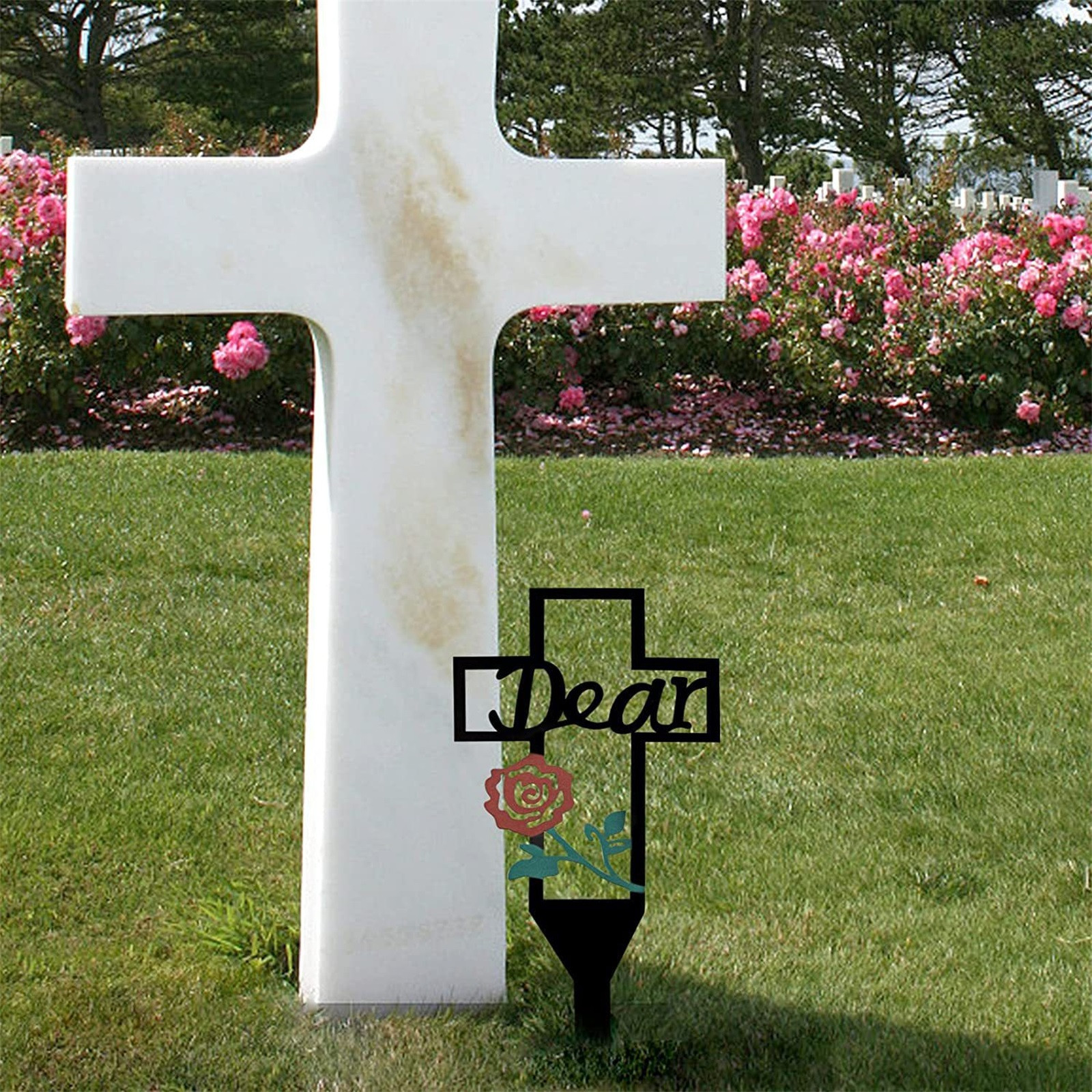 Home Decor Clearance,Metal Cross Stakes For Deceased Relatives