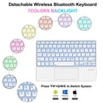 thumbnail image 3 of Funda con teclado IVEOPPE Xiaomi Pad 7/7 Pro de 11,2 pulgadas retroiluminada, 3 of 8