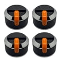 thumbnail image 6 of 4pcs Electroplated/Painted Diameter 58mm Grill Knobs: Stylish Stove Accessories, 6 of 8