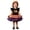 Purple, variant on Kids Halloween Dresses, Girls Halloween Print Tunic Top Skirt Three Piece Outfit With Sleeves Party Dress Casual Beach School Set, Halloween Gifts