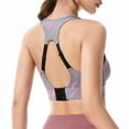 thumbnail image 4 of CFLVAEK Women's Adjustable Back Strappy Sport Bras High Impact Lightweight Yoga Bra Moisture Wicking Wirefree Gym Bralettes Comfy Full Coverage Exercise Bralette with Support, 4 of 7