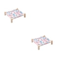 thumbnail image 3 of Greeniant Cama para perros de tela de transpirable - A prueba de humedad para descansar Cama para mascotas desmontable y lavable Type2 NO2, 3 of 6