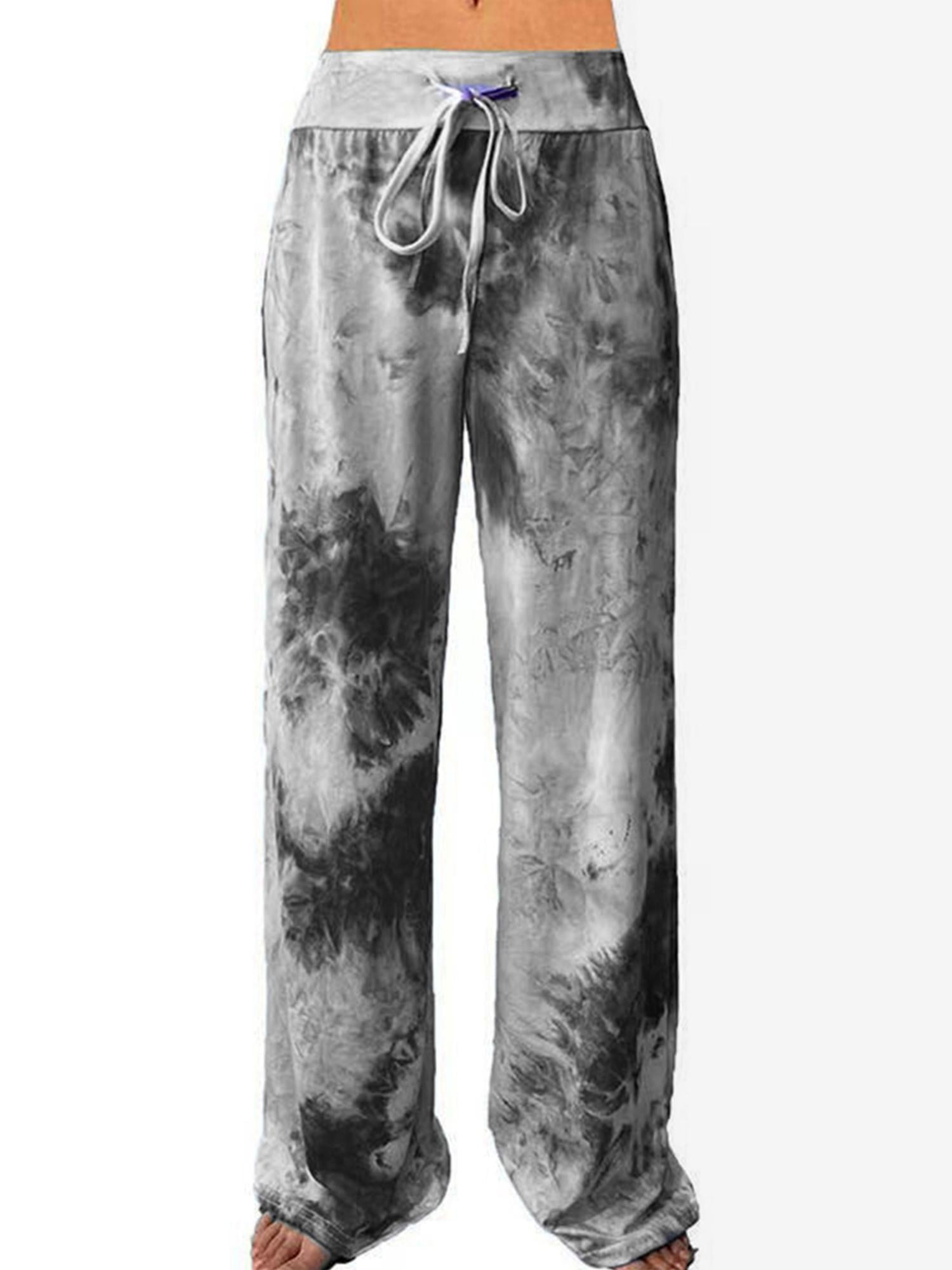 JustVH Women's Casua Tie Dye Palazzo 