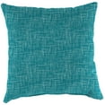 thumbnail image 6 of Jordan Manufacturing 18" x 18" Sketch Opal Teal Crosshatch Square Outdoor Throw Pillow (2 Pack), 6 of 10