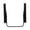 Width 480mm, variant on Seat Slider Track Heavy Duty Double Locking Seat Slider for UTV Rvs ATV Width 480mm