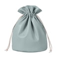thumbnail image 1 of Bolsa de cosméticos con cordón portátil de gran capacidad de PU para mujer, bolsa de almacenamiento impermeable para viajes, 1 of 5
