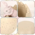 thumbnail image 4 of Ovzne Easter Cute Home Flower Pot Little Rabbits Resin Woven Ornament On Clearance, 4 of 4