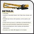thumbnail image 4 of CAT Caterpillar 352 Ultra High Demolition Hydraulic Excavator w/ Operator & Two Interchangeable Booms 1/50 Model Diecast Masters, 4 of 9