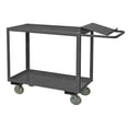 thumbnail image 2 of Durham OPC-2448-2-95 14 Gauge Steel Order Picking Cart with 2 Shelf - 24 x 48 x 41 in., 2 of 4