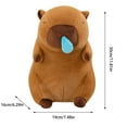 thumbnail image 3 of Fiudx Ofertas Flash Del Día Snatchy Water Dolphin Capibala Peluche Sentado Muñeca Fea Y Linda, 3 of 7