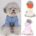 thumbnail image 2 of Warm Winter Pet Clothes with Cartoon Pattern Small Dog Jumpsuit Made of Cotton - Perfect for Outdoor Adventures, 2 of 8
