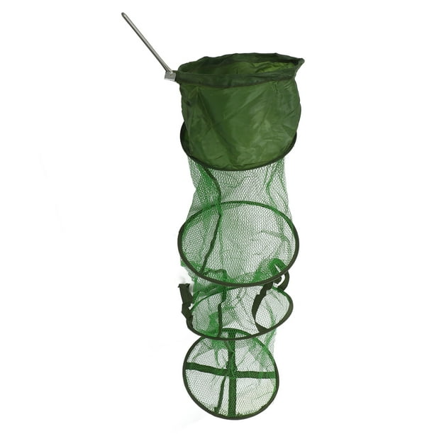 Fishing Cage Basket,Collapsible Fishing Net Cage Collapsible