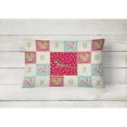 thumbnail image 2 of Carolines Treasures CK5532PW1216 Monitor Lizard Canvas Fabric Decorative Pillow, Red, 12H x16W, multicolor, 2 of 3