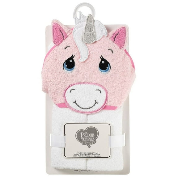 Precious Moments Unicorn Hooded Towel